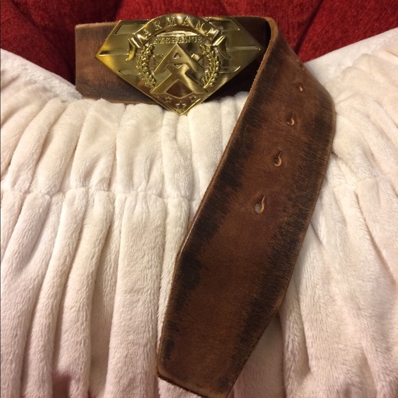 Genuine leather belt