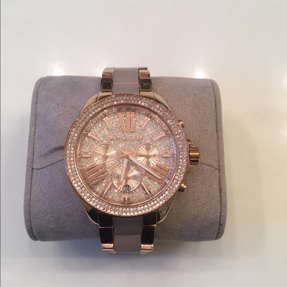 Michael Kors watch rose gold