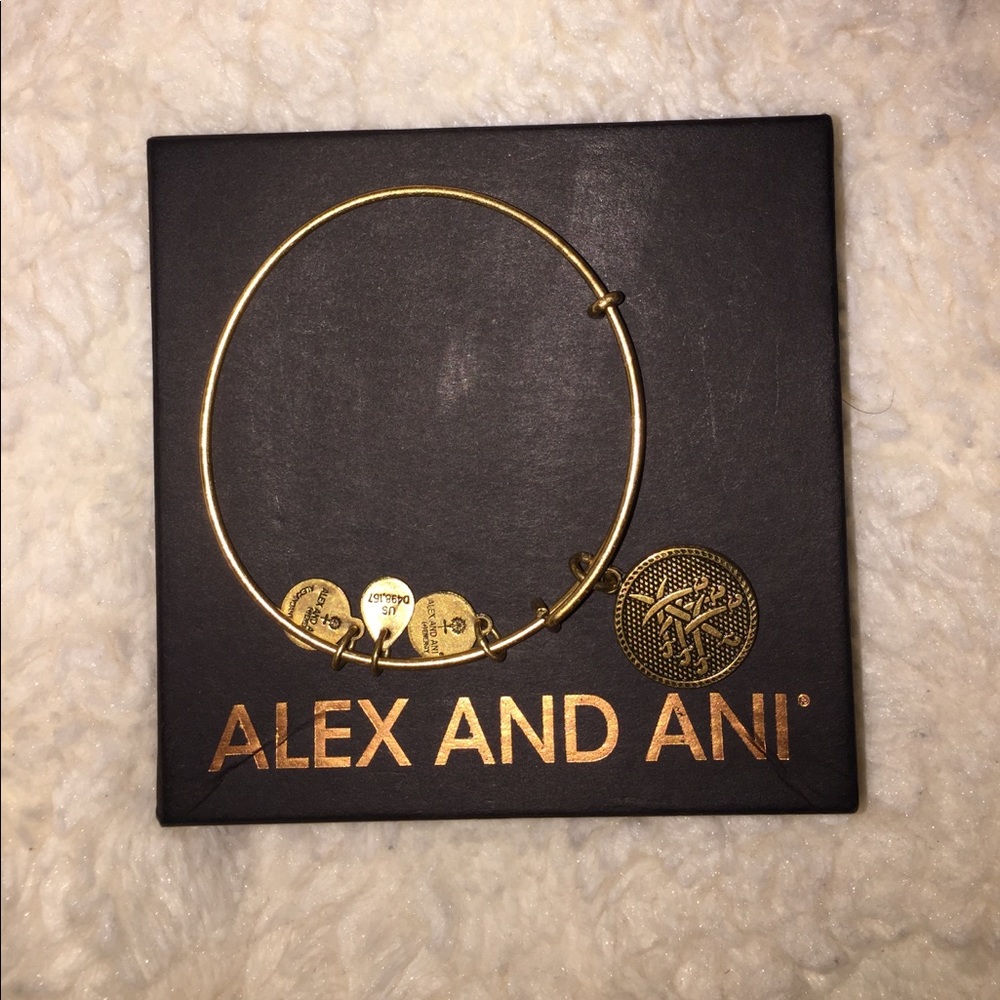 Seven Swords Gold Alex and Ani Bracelet