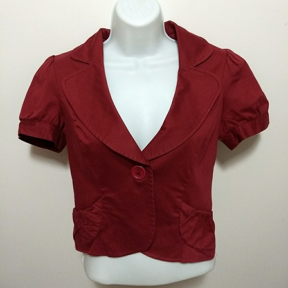 Forever 21 red blazer