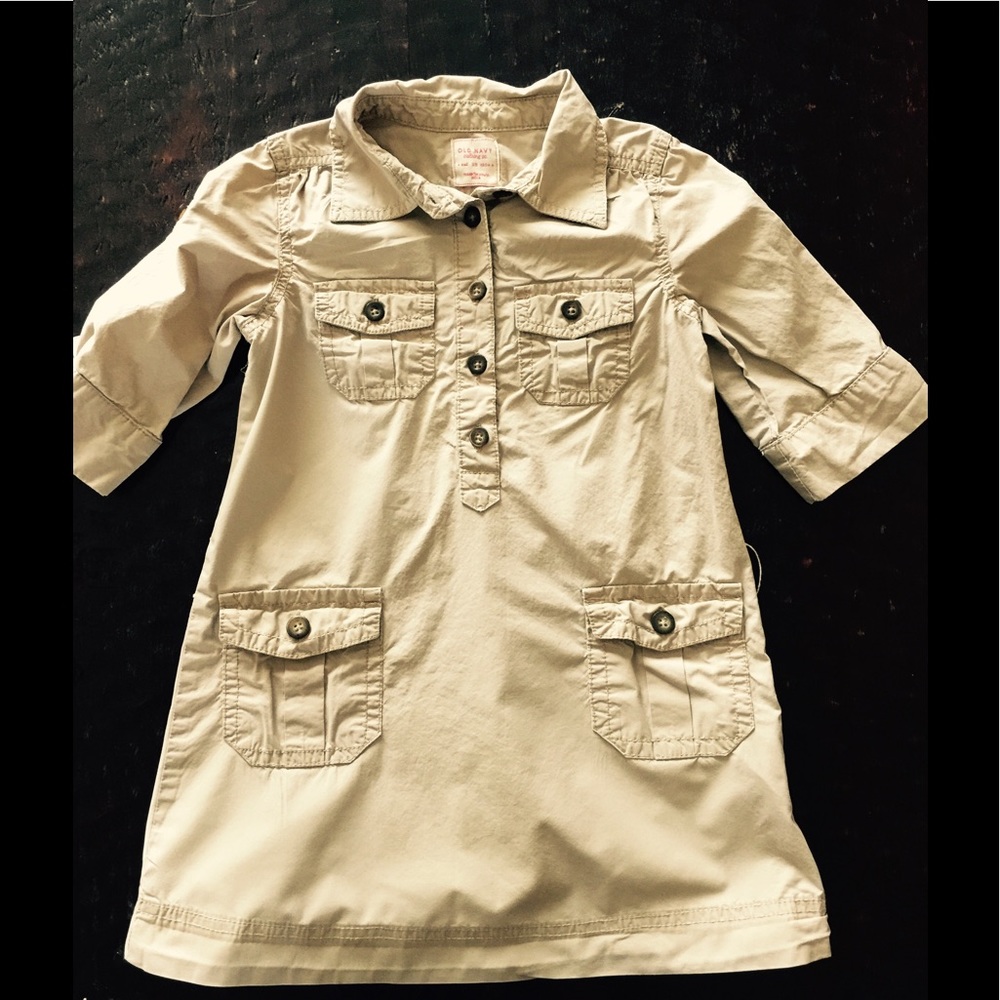Old Navy XS 4/5, Khaki dress!