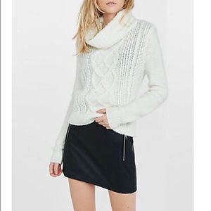 Express minus the leather mini skirt