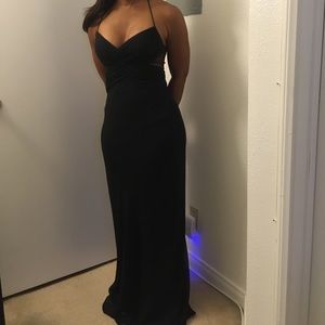 Black gown