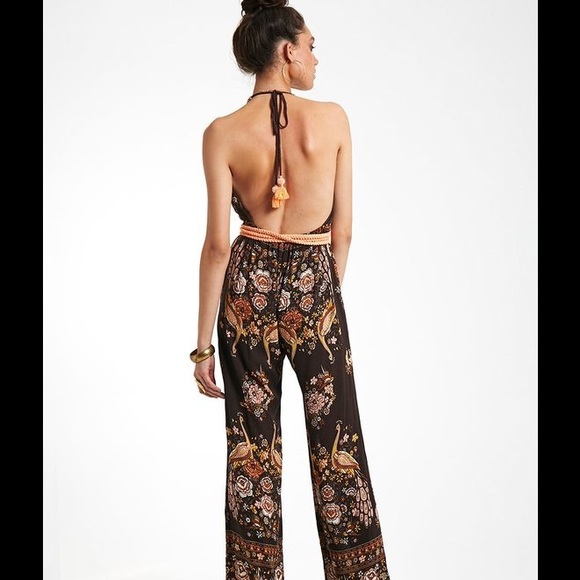 Spell Designs Hotel Paradiso Brown Onesie NWT - Picture 3 of 8