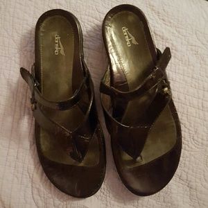 Black Dansko Sandals