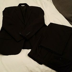 Mens black suit