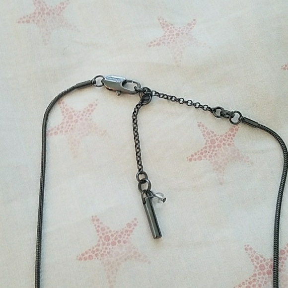 Kenneth cole black/gray statement necklace - Picture 3 of 4