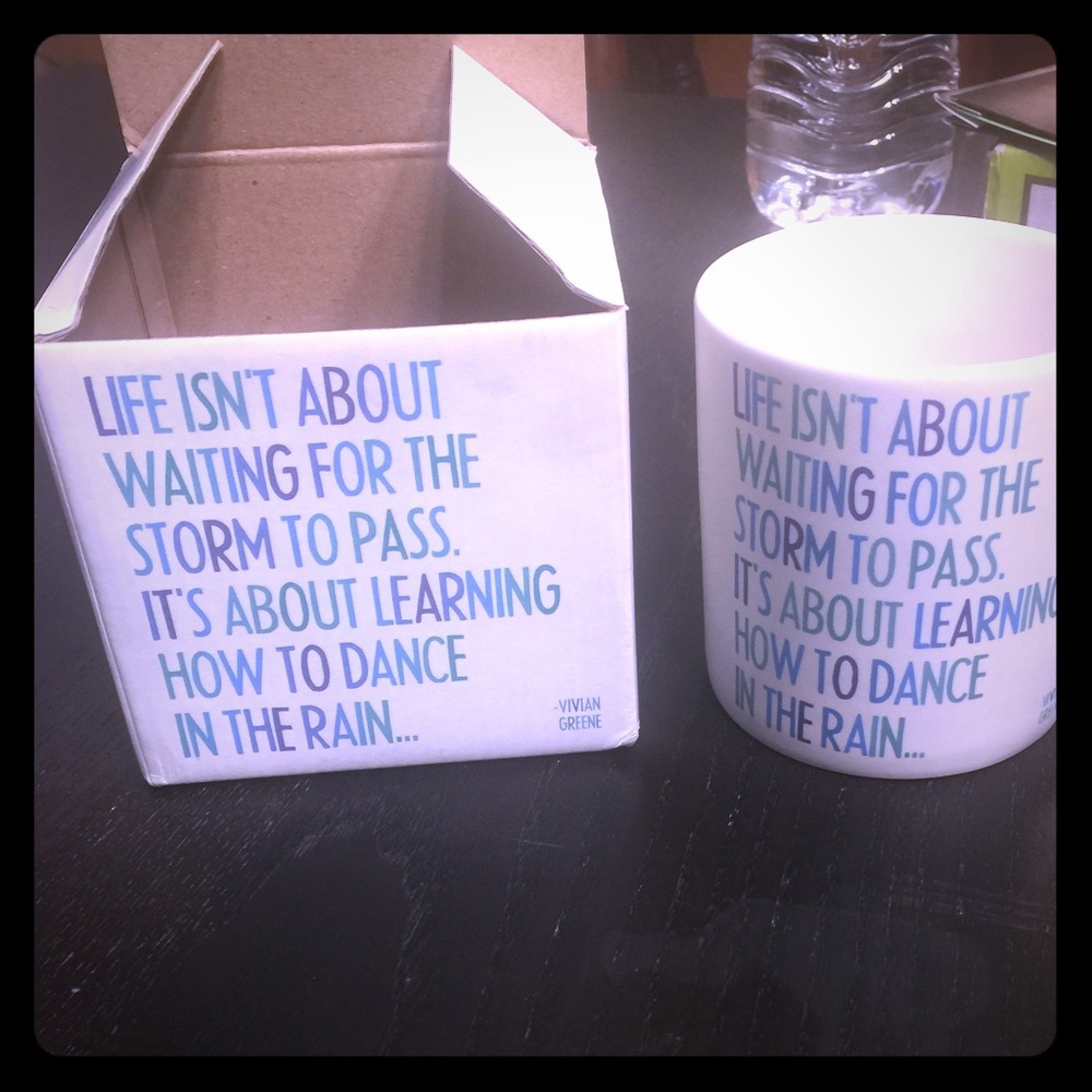 Brand new coffee cup
