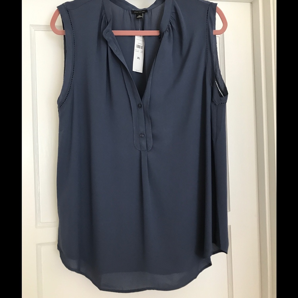 Ann Taylor Sleeveless Blouse