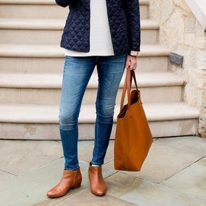 Cognac Sam Edelman Petty booties