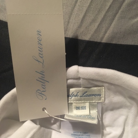 🚫SOLD🚫Unisex, white, infant's Ralph Lauren hat - Picture 4 of 4