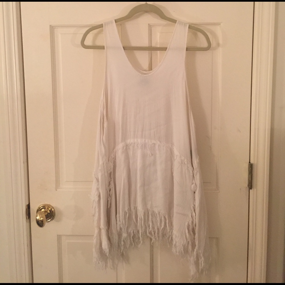 UNIF stray mini dress size medium white