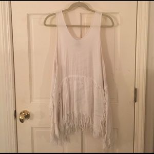 UNIF stray mini dress size medium white