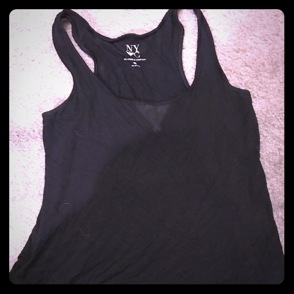 Black Dressy Tank Top 