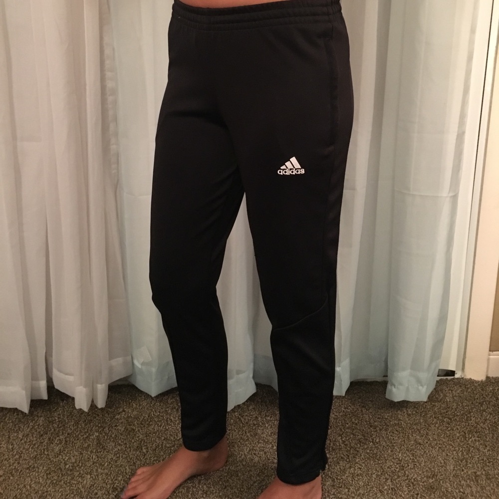 Adidas black Athletic pants Brand New