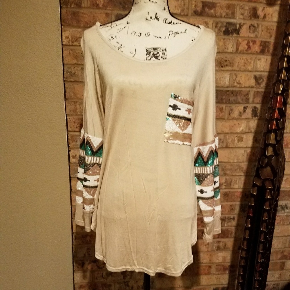 Sequin Tunic