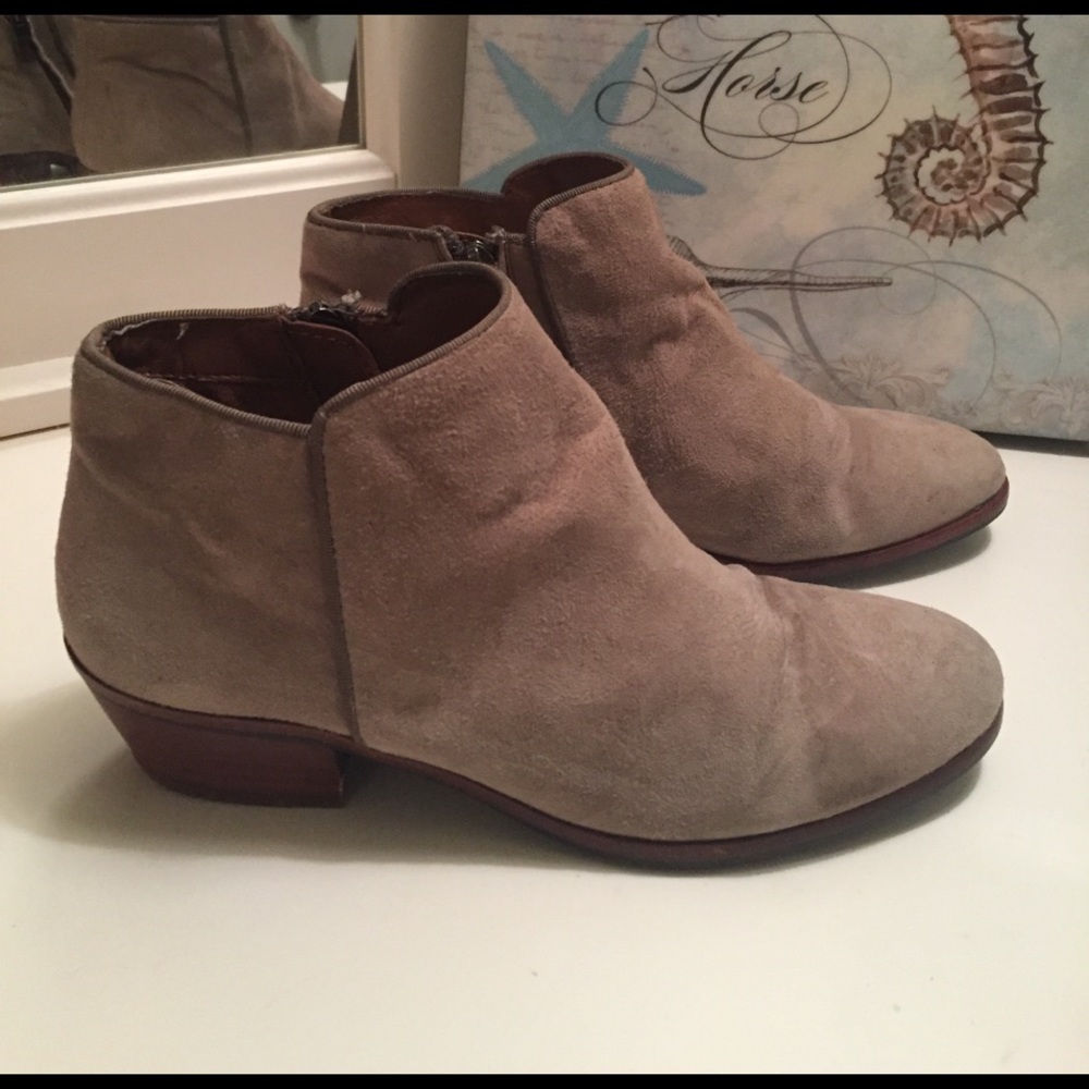 Sam Edelman ankle suede ankle booties