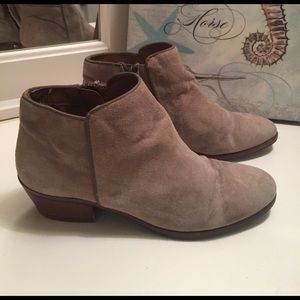 Sam Edelman ankle suede ankle booties
