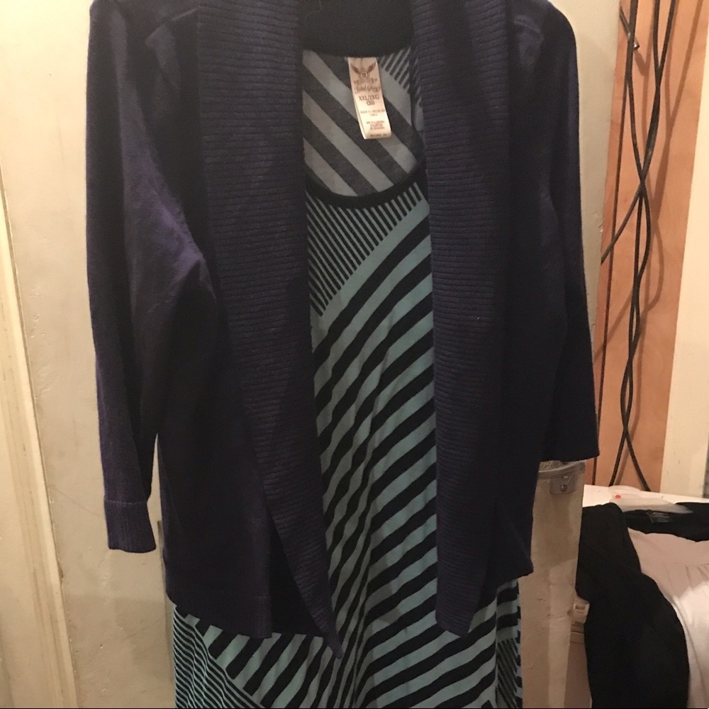 Jumper with Cardigan