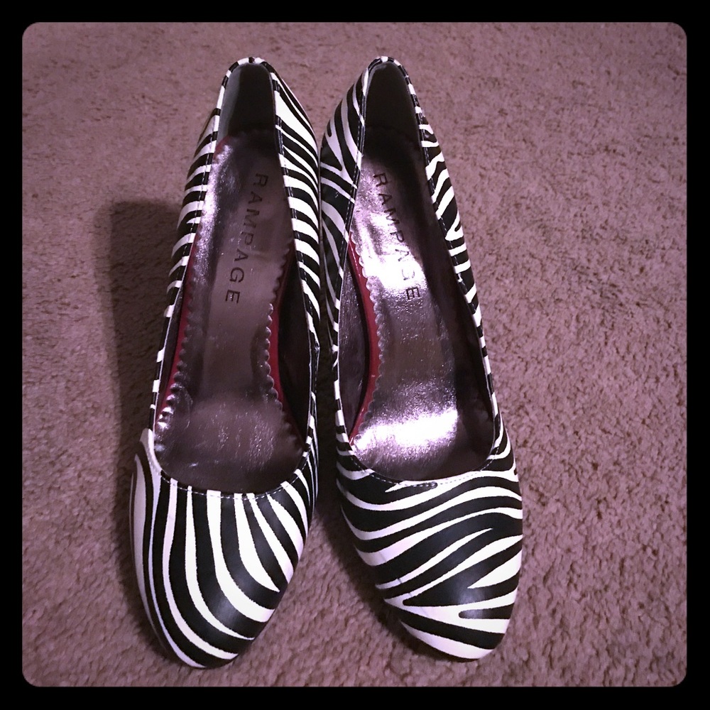 Zebra Rampage Pumps