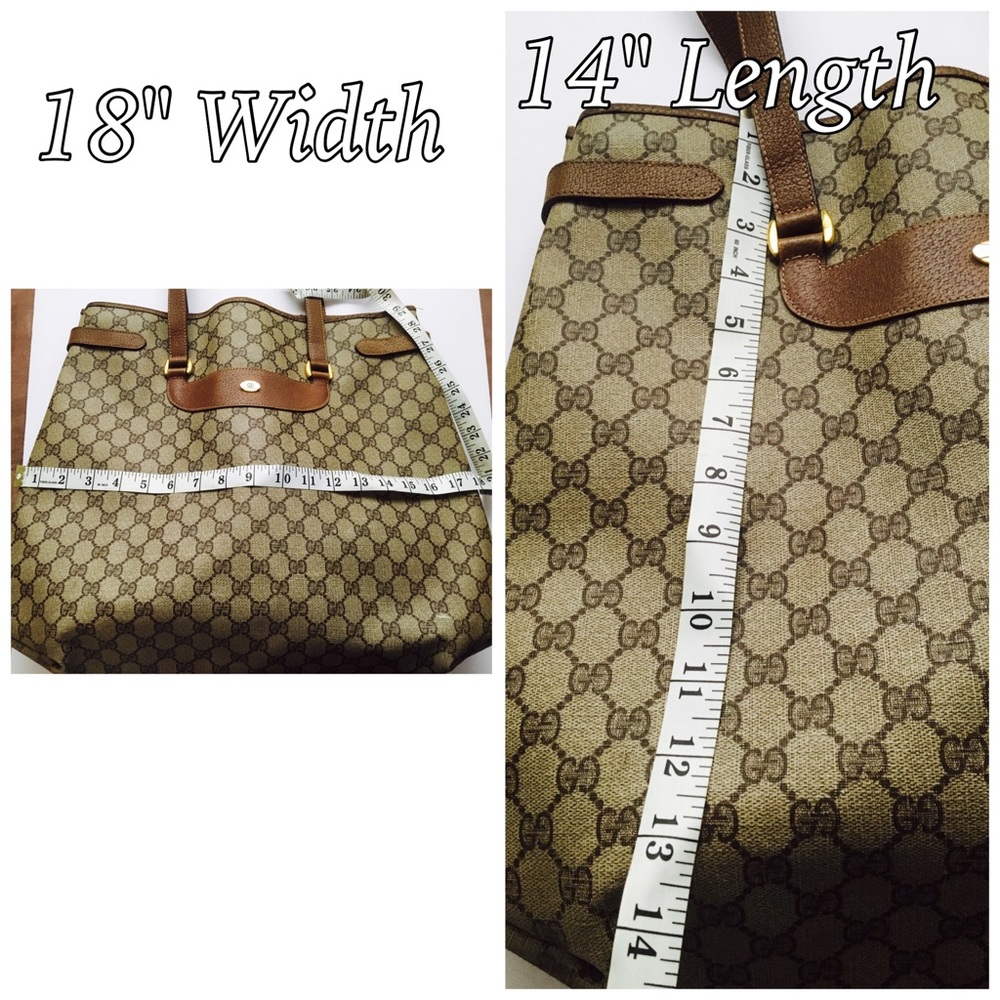 Gucci Vintage Rare and large tote - Picture 3 of 5