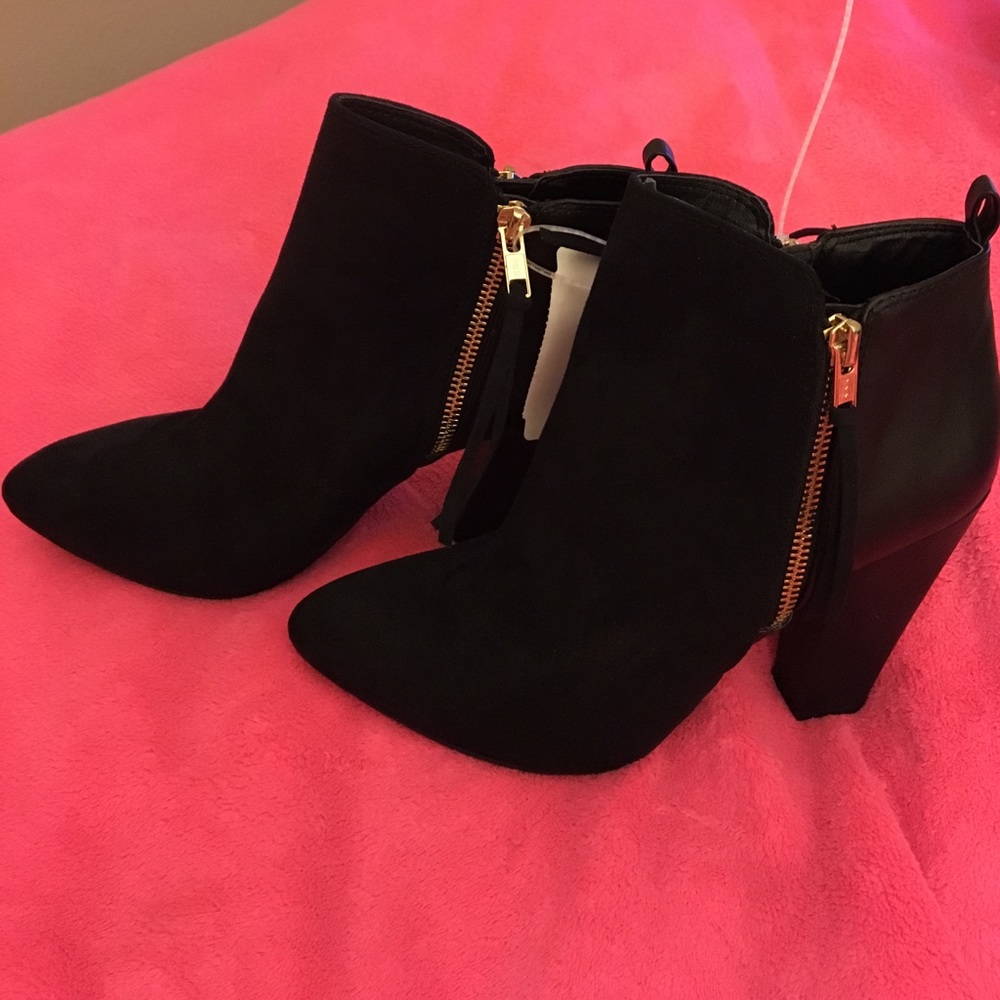 Black booties from target for sale