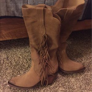 Fringe Lucchese Boots