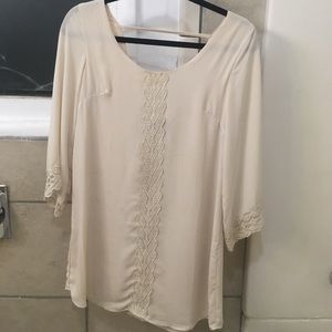 Nordstrom  "ASTR" cream dress