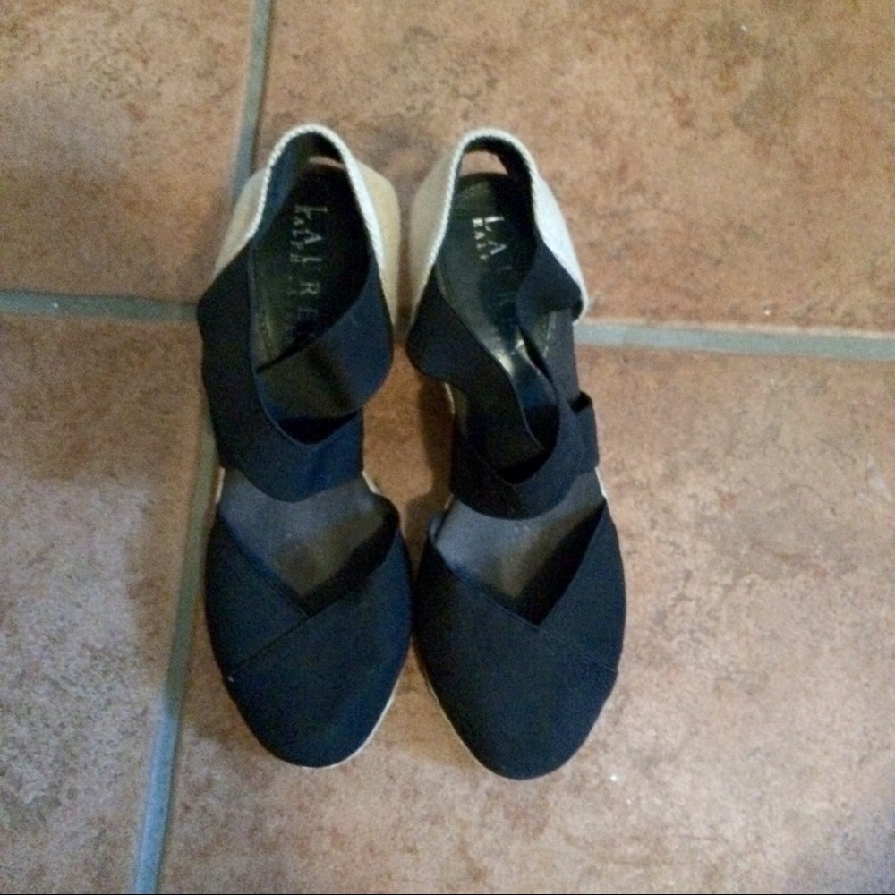Ralph Lauren Strappy Wedges