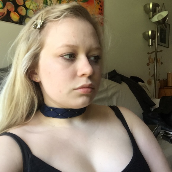 New Denim and Stars Choker - Picture 5 of 5