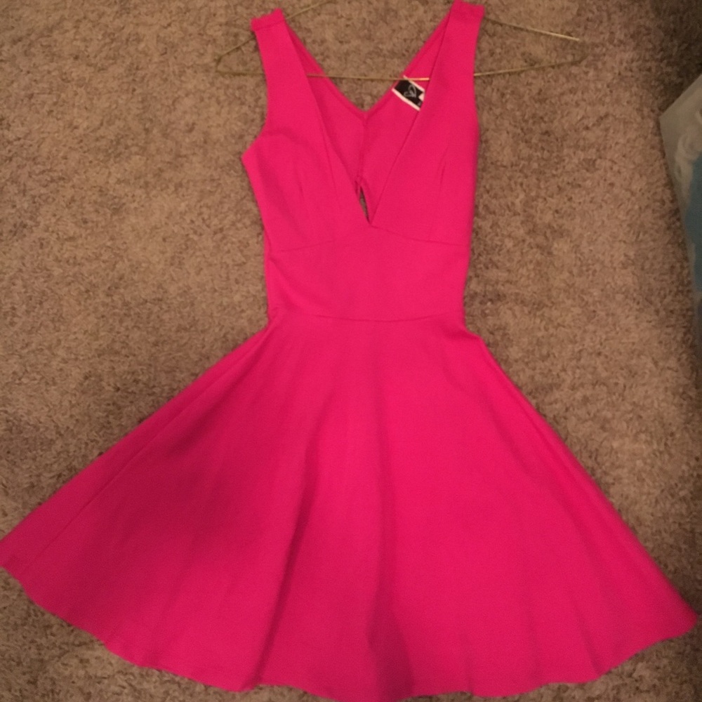 Hot Pink Formal/Homecoming Dress