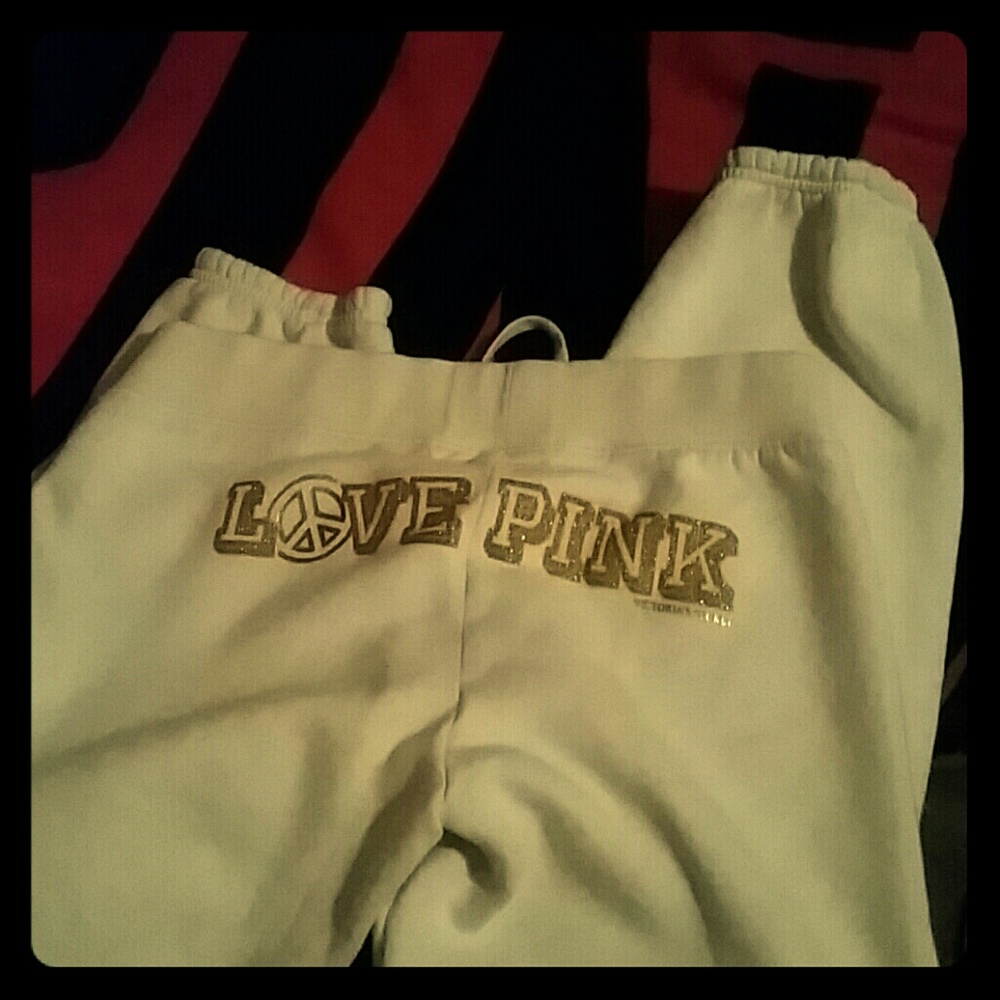Pink joggers