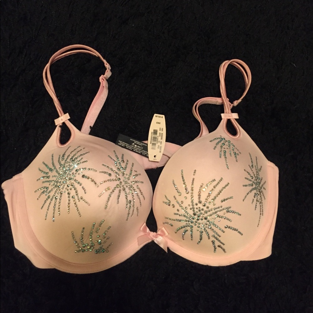 Victoria's Secret Bedazzled Push Up Bra