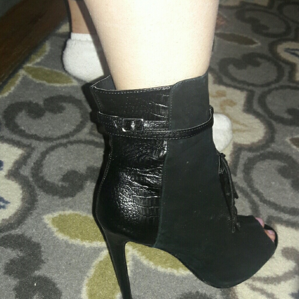Black booties