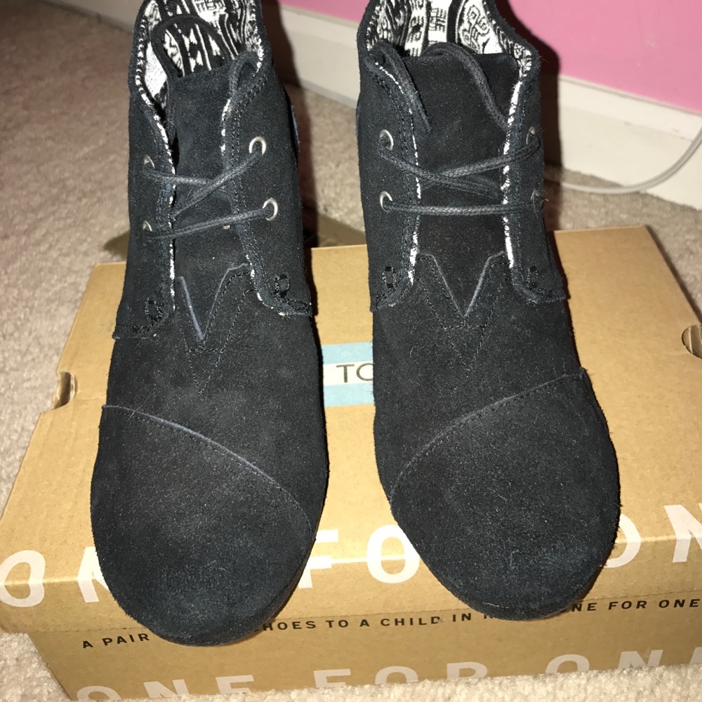 Black Tom desert wedges🖤🖤