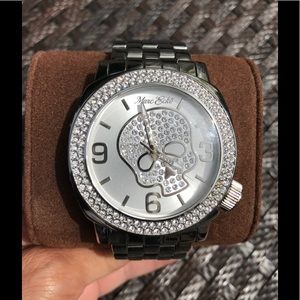 Marc Ecko Men's skull head watch