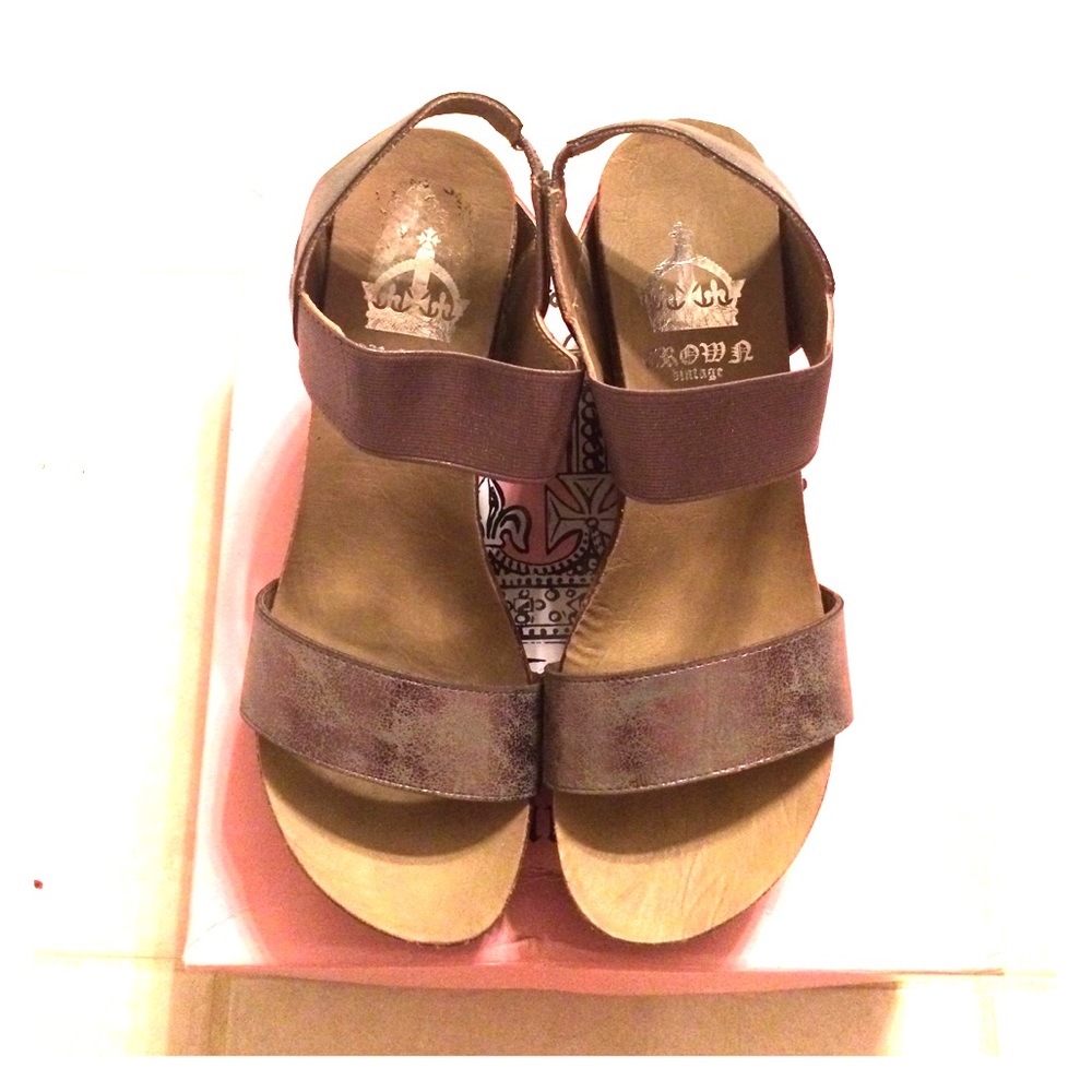 Chunky comfy heels haven't been worn
