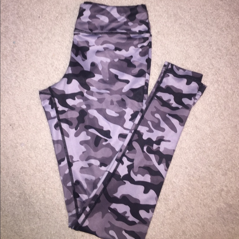 Grey Camo Leggings