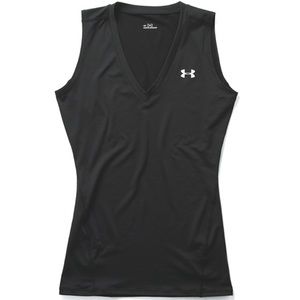 Under Armour UA heat gear compression V neck small