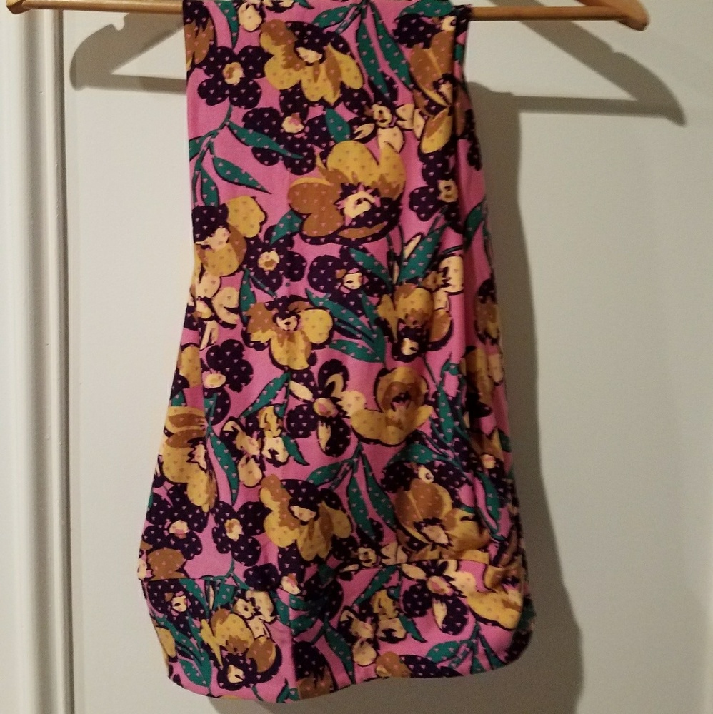 NWOT LuLaRoe TC Leggings w/ Flowers