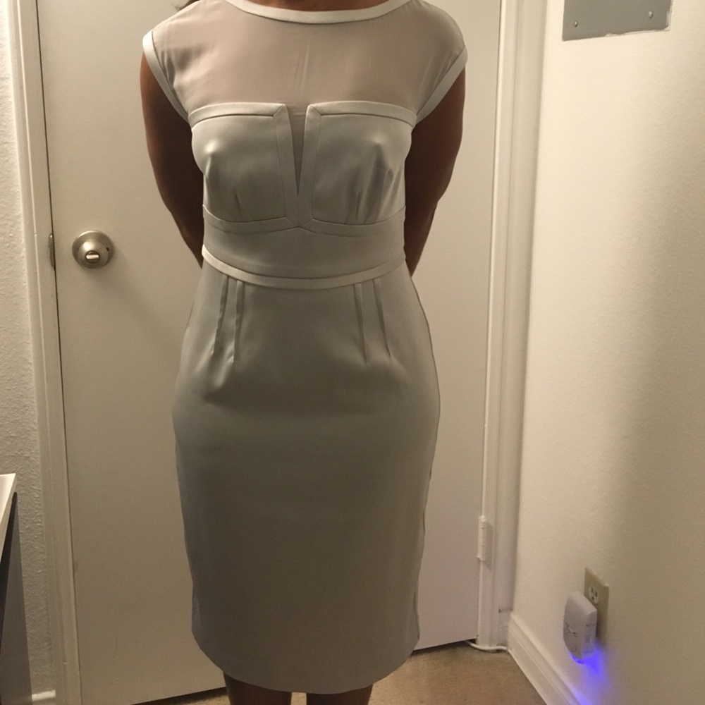 Silver dress