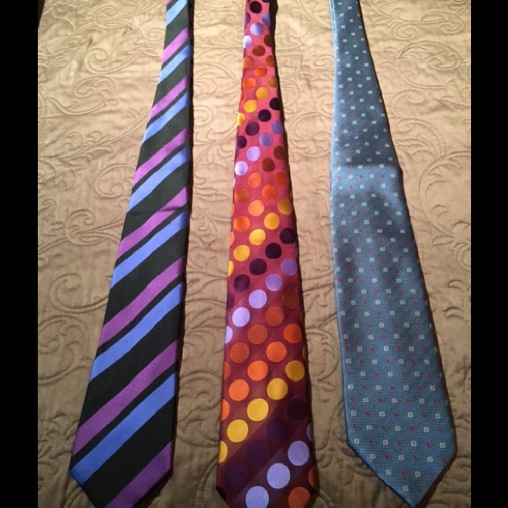 Kenneth Cole, BCBG and FABRIS men's ties
