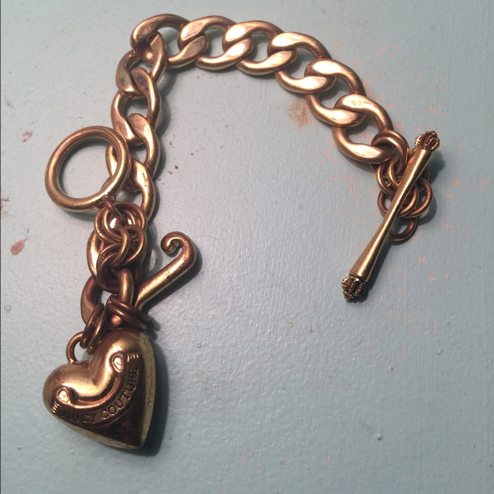 Juicy gold charm bracelet