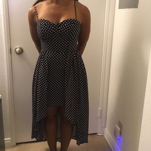 Summer polka dot dress