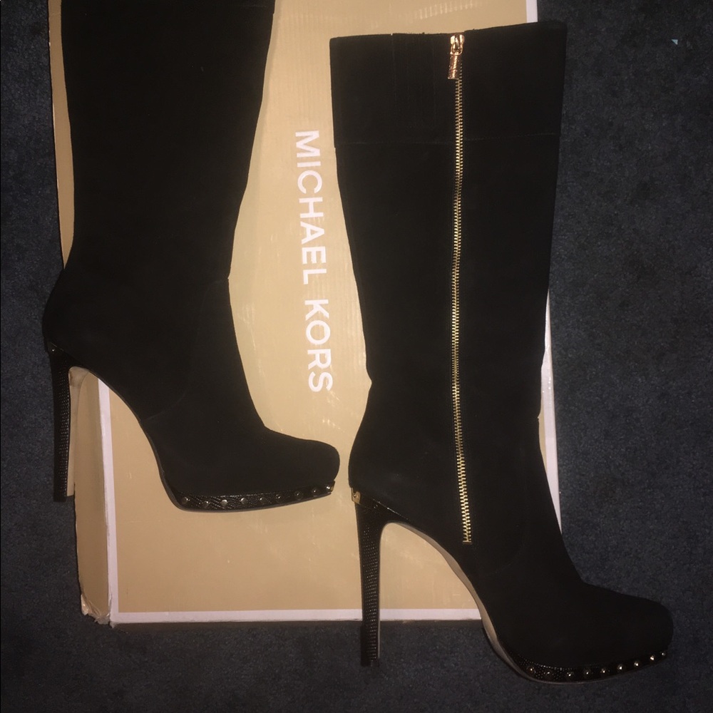 Michael Kors Studded Tall Boots