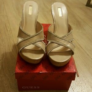 Guess crystal wedges