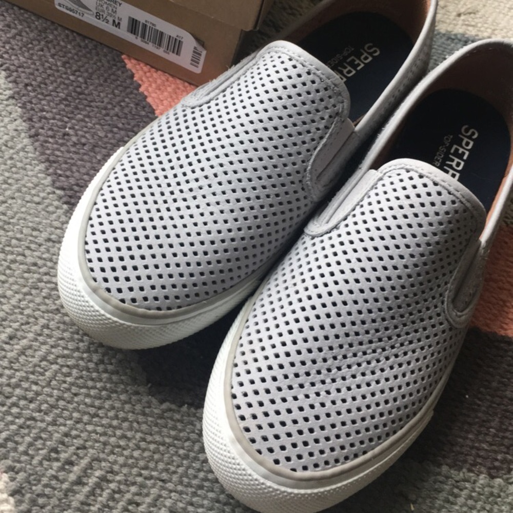 sperry's slip ons