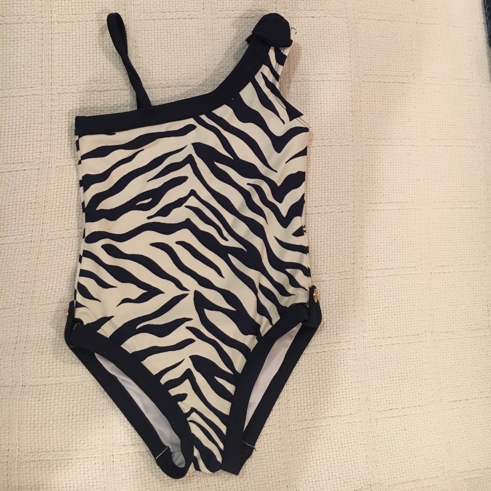 Janie and Jack Toddler Girl One Piece Swimsuit