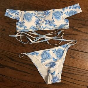 Dahlia bikini set dupe