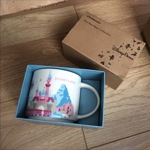 Disneyland Starbucks mug